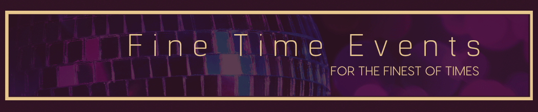 Fine-Time Events logo - Northampton DJ, Disco and Events